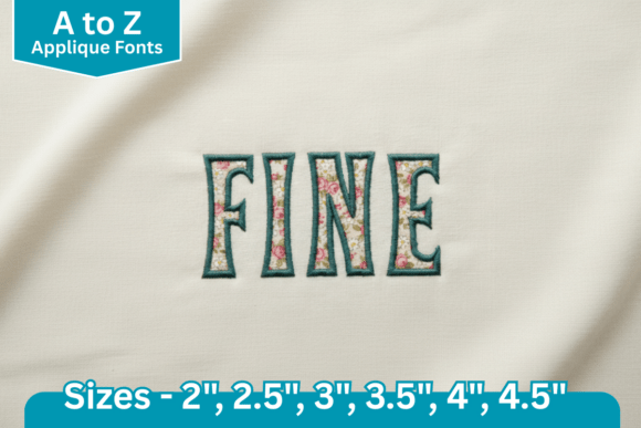Craftshild Satin Edge Applique Font Review