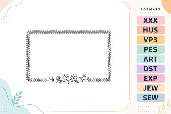 Decorative Floral Frame: A Seasonal Design Review