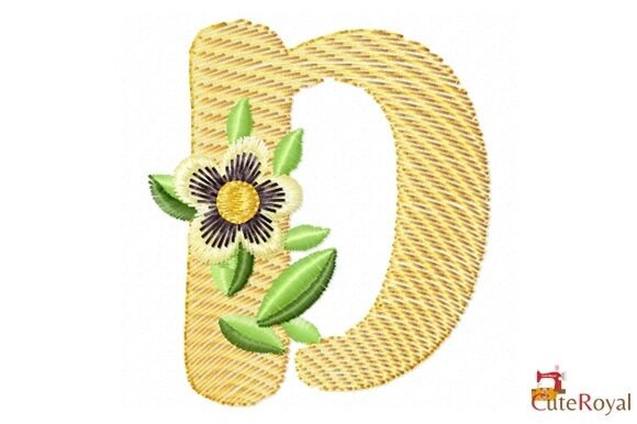 Floral Letter D Monogram: A Designer’s Review