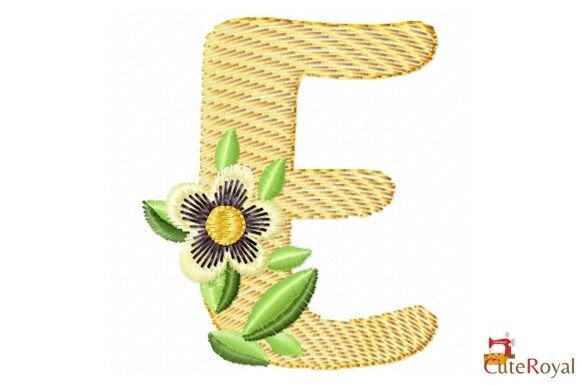 Floral Letter E Monogram: An Etsy Seller’s Review