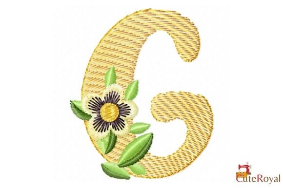 Floral Letter G Monogram: A Business Design Review