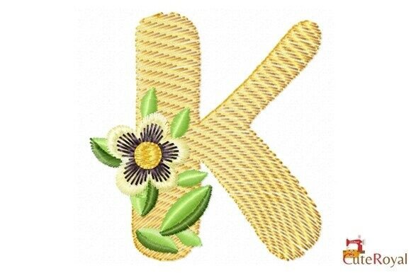 Floral Letter K Monogram: A Designer’s Review
