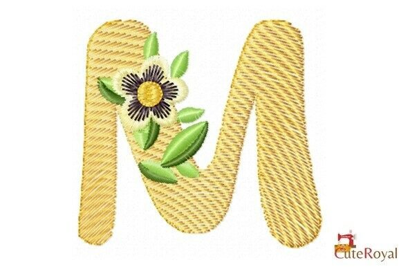 Floral Letter M – Monogram: A Business Design Review