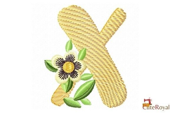 Floral Letter X – Monogram: A Designer’s Review