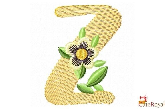 Floral Letter Z Monogram: An Etsy Seller's Review
