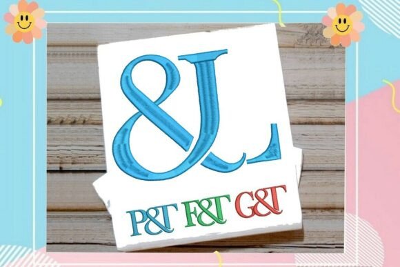 Interlocking Ampersand Letter L Monogram Review