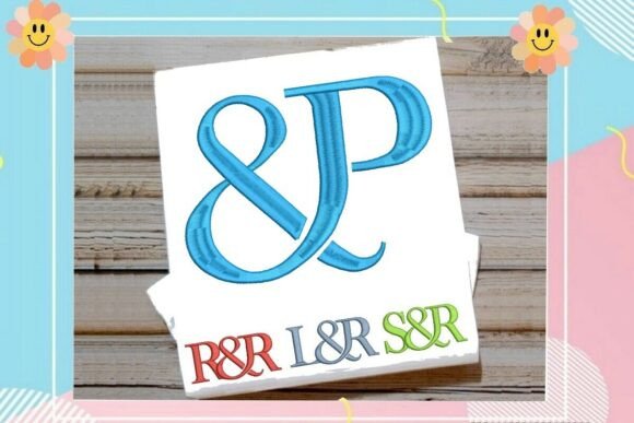 Interlocking Ampersand Letter P Monogram Review