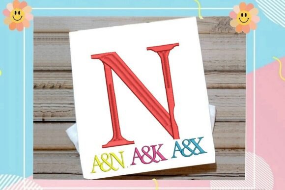 Letter N Split Monogram Logo: Holiday Design Review