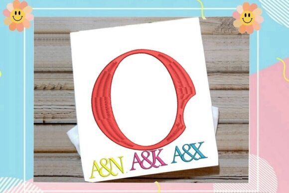 Letter O Split Monogram Logo for Boutique Apparel