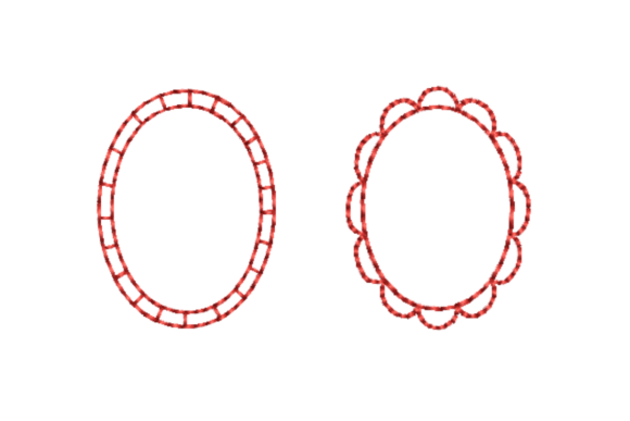 Oval Frame Redwork: A Designerβs Sweatshirt Review