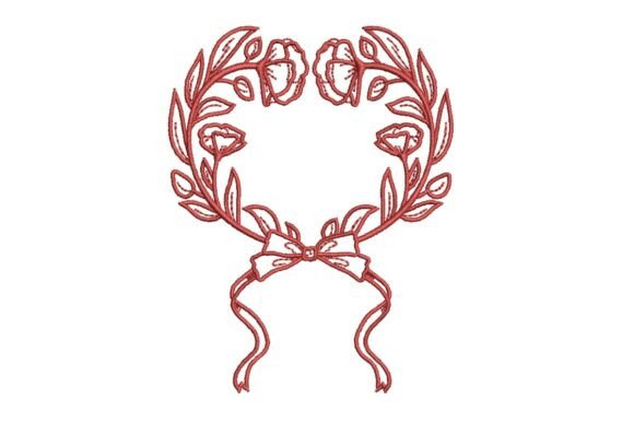 Red Poppy Bow Wreath: A Craft Fair Review