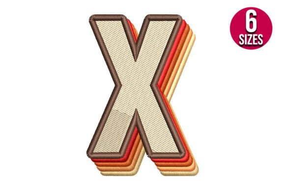 Retro Alphabet Letter X: A Designer’s Review