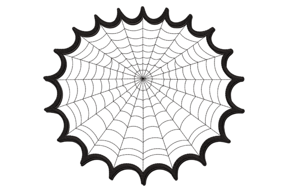Spooky Web Border: A Seasonal Embroidery Review