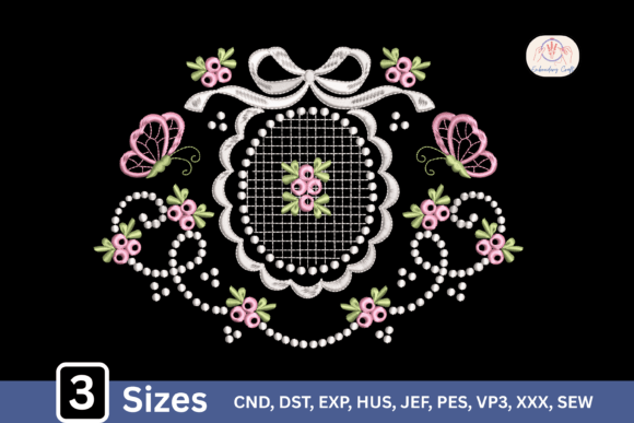Vintage Lace Floral Bow Monogram Frame Review